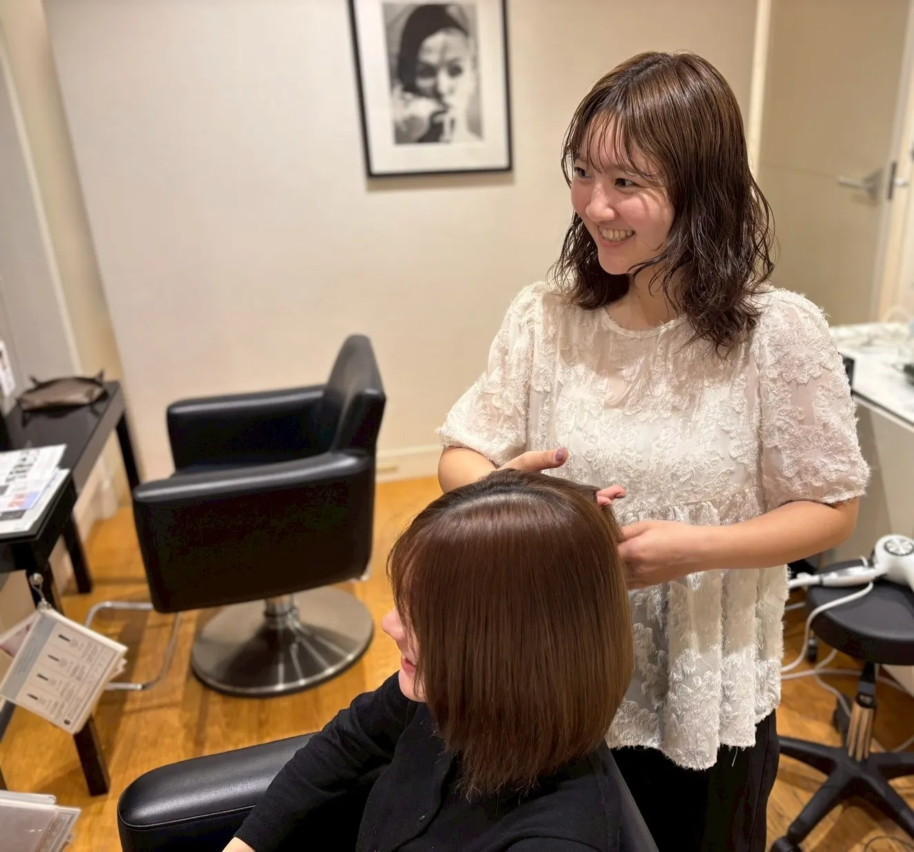 プレパレーションとフォルムづくりの様子