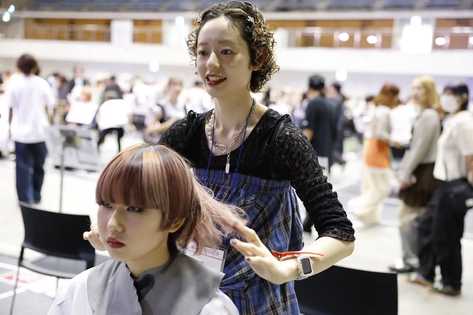 プレパレーションとフォルムづくりの様子