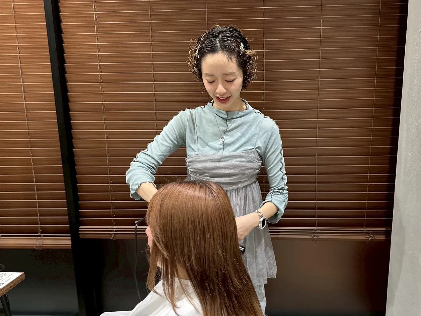 プレパレーションとフォルムづくりの様子