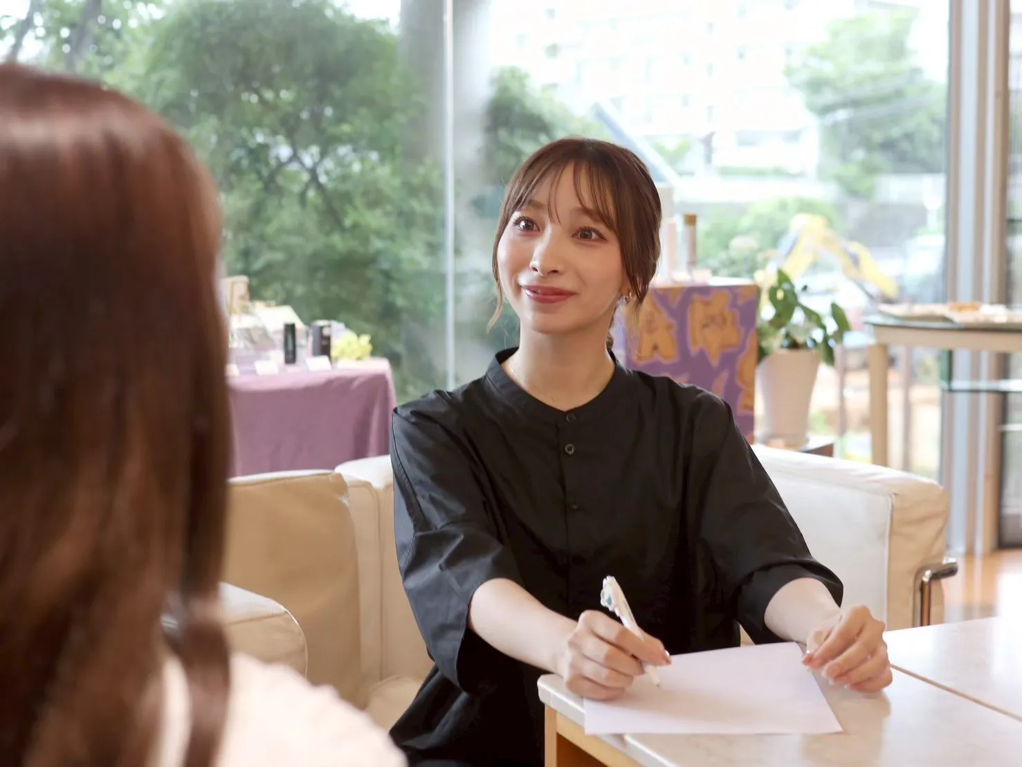 プレパレーションとフォルムづくりの様子