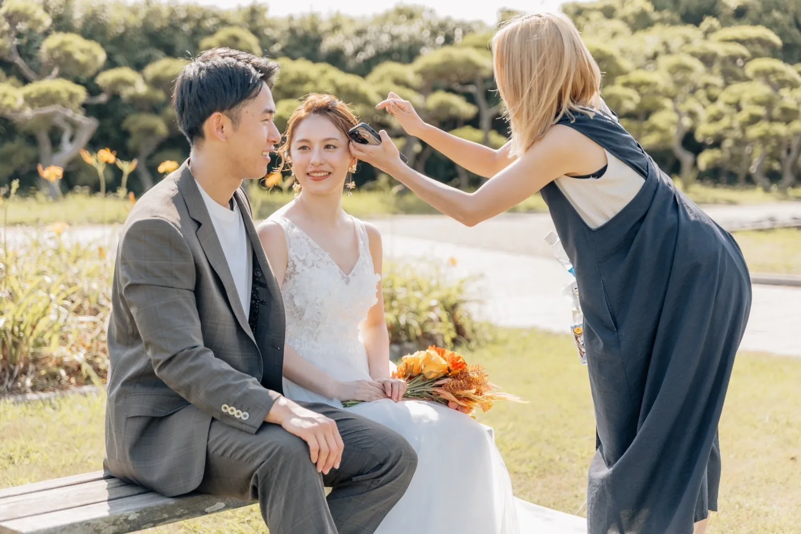 プレパレーションとフォルムづくりの様子